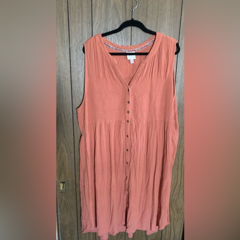 Button down dress
